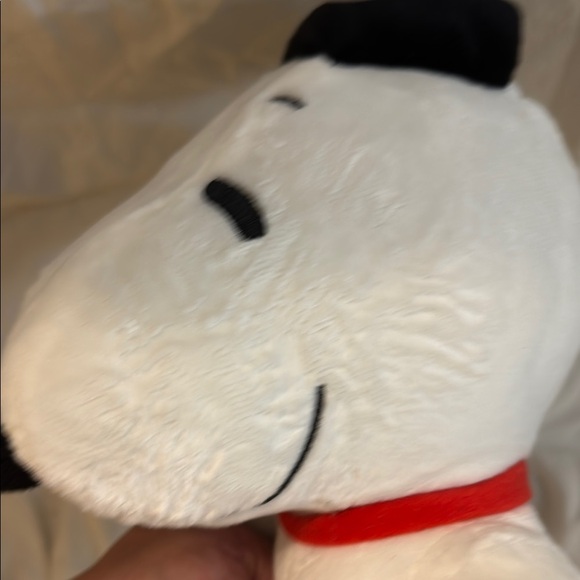 Classic White and Black Stuffed Snoopy Toy - Picture 9 of 13